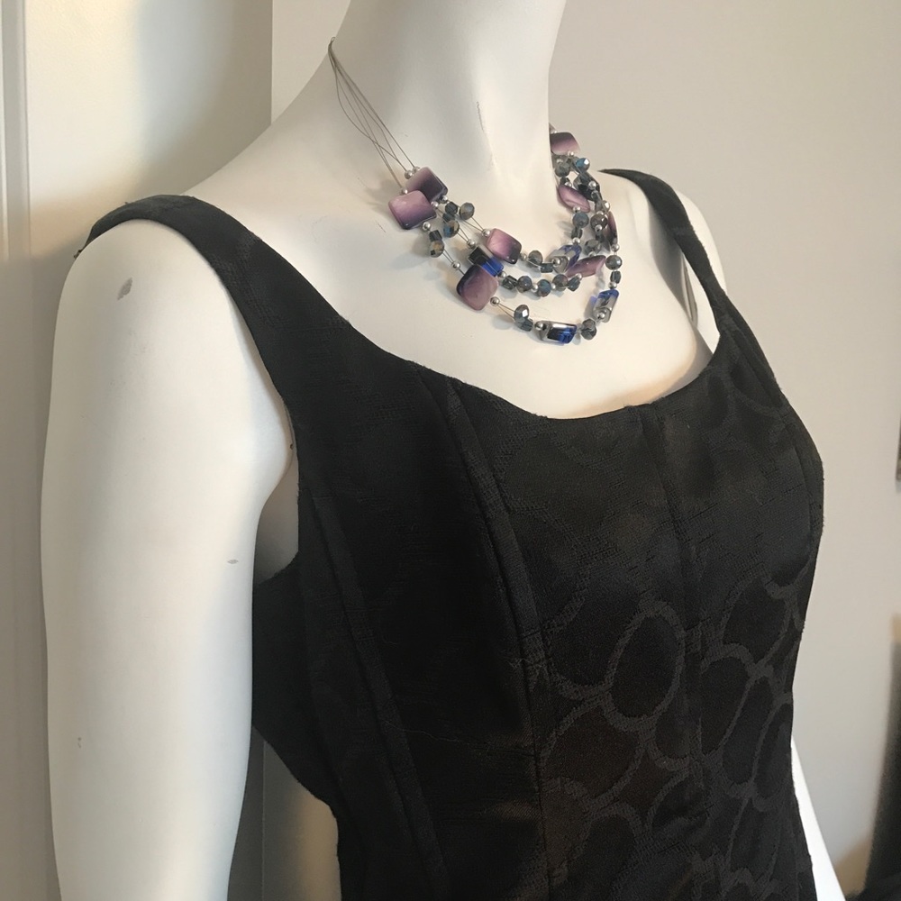 Nine West black cocktail dresss